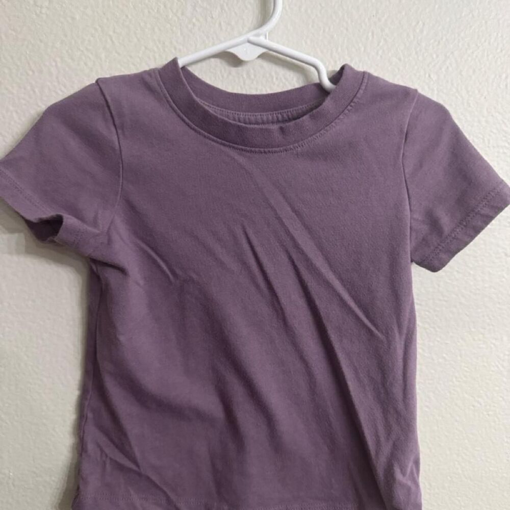Cat-jack Girl's Purple T-shirt